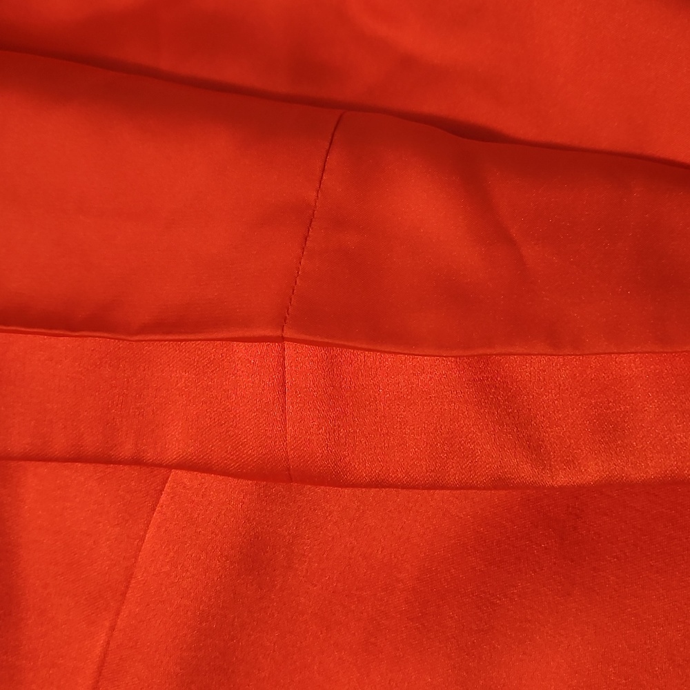 SIR Poppy Tangerine Contoured Sexy Mini Dress With Lace Detail, RTR, Size 2 - Picture 5 of 7